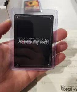 Force Of Will Rare Prize Card With Letter Charlotte's Protector Quest Clear... - Image 3