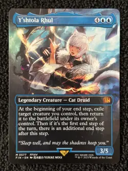Y'shtola Rhul (Borderless) 577 Final Fantasy Magic The Gathering - Image 1