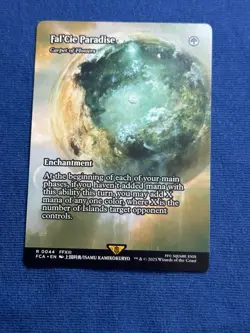 Fal'Cie Paradise / Carpet of Flowers NM/M Final Fantasy MTG Magic Green Card - Image 1