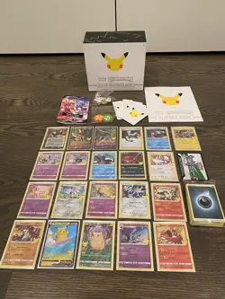 Pokemon Celebrations 25th Anniversary ETB OPEN BOX - Read Description** - Image 1