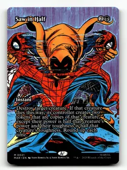 Saw in Half (Borderless) 21 M Marvel Universe Eternal-Legal - Image 1