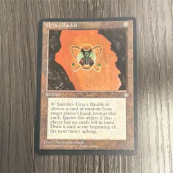 Magic: The Gathering Urza's Bauble 1995 Artifact Christopher Rush Art - Image 1