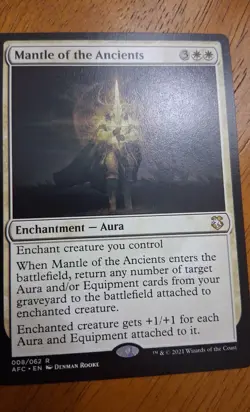 Mantle of the Ancients Commander: Adventures in the Forgotten Realms Regular - Image 1
