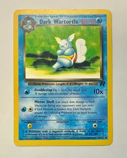 Pokemon Dark Wartortle Unlimited 46/82 Team Rocket LP FREE SHIPPING! - Image 1