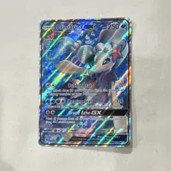 Pokemon Primarina GX Ultra Rare Full Art Holo 250 HP SM Guardians Rising 149/145 - Image 1