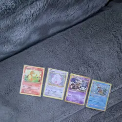 Pokemon TCG 4 Card Lot Charmander, Chansey, Blastoise Regular Holo - Image 5