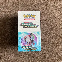 Pokemon TCG Journey Together Sealed Half Booster Box (18 Packs) - New & Sealed - Image 1