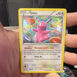 Pokemon TCG Ditto XY40 - XY Set Holo Promo 70 HP Basic English 2015 - Image 1