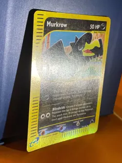 2003 Pokemon Skyridge Murkrow 79/144 E Series WOTC - Vintage Rare Reverse Holo - Image 2