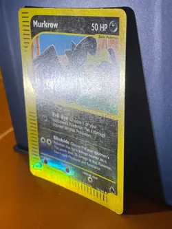 2003 Pokemon Skyridge Murkrow 79/144 E Series WOTC - Vintage Rare Reverse Holo - Image 5