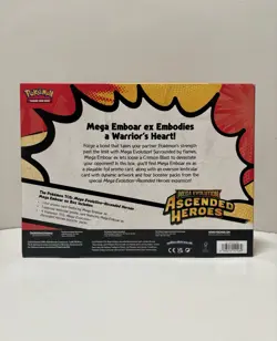 Pokemon TCG: Mega Evolution Ascended Heroes Mega Emboar Ex Box - Image 2