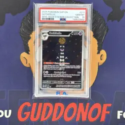 💎PSA 10 GEM MINT 2025 Pokemon White Flare GOTHITELLE #211 Sticker Collection IR - Image 1