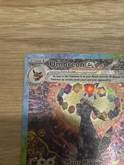 Pokemon Umbreon EX 161/131 Sir Special Illustration Prismatic Evolutions - Image 4
