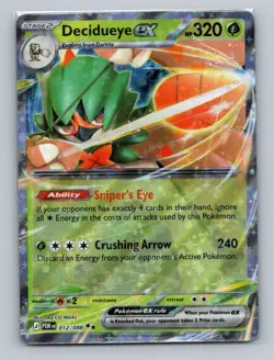 1x Decidueye ex # 012/088 Pokemon Perfect Order Double Rare NM - Image 1