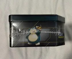 2019 POKEMON SUN & MOON TAG SNORLAX & EEVEE GX TAG TEAM TIN SEALED - Image 4