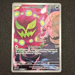 Cynthia's Spiritomb 244/217 Illustration Rare IR Ascended Heroes Pokemon NM #LA2 - Image 1