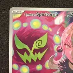 Cynthia's Spiritomb 244/217 Illustration Rare IR Ascended Heroes Pokemon NM #LA2 - Image 2
