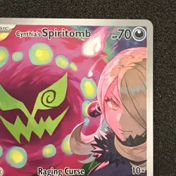 Cynthia's Spiritomb 244/217 Illustration Rare IR Ascended Heroes Pokemon NM #LA2 - Image 3
