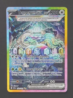 Terapagos ex 170/142 - Stellar Crown Pokemon TCG - NM - Image 1