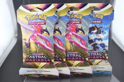 Pokemon TCG Astral Radiance Sleeved Booster 4-Pack Lot - Image 1