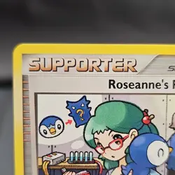 Pokemon Roseanne's Research Uncommon Trainer Pop Series 8 11/17 Promo 2008 LP/NM - Image 2