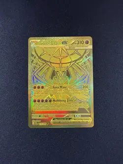 Mega Zygarde ex 124/088 Perfect Order Gold Hyper Rare Holo Pokemon TCG Mint - Image 1