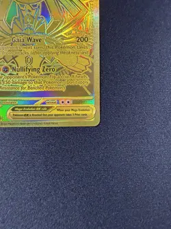 Mega Zygarde ex 124/088 Perfect Order Gold Hyper Rare Holo Pokemon TCG Mint - Image 2