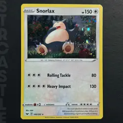 Snorlax 140/202 Sword & Shield - Cosmo Holo - Rare - Pokemon TCG - Image 1