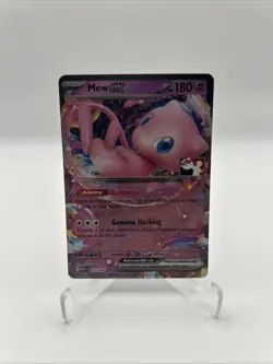 151/165 Mew ex Prize Pack Series 5 Stamped Play Pokemon TCG 151 - Image 1