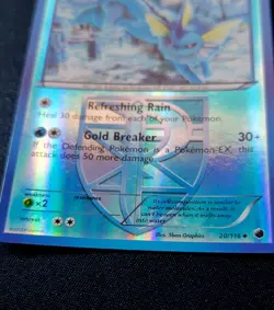 Pokemon TCG Reverse Holo Uncommon Vaporeon 20/116 Plasma Freeze NM 2013 - Image 2