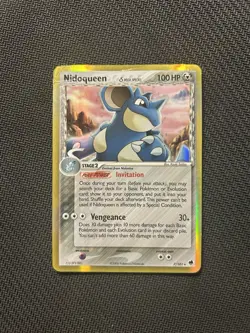 Pokemon TCG Nidoqueen 7/101! Damaged Condition! See Description! - Image 1