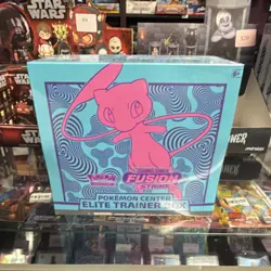 Pokemon TCG Fusion Strike Pokemon Center Elite Trainer Box Mew English - Image 1