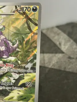 Nidoking Illustration Rare 174/165 Scarlet & Violet 151 Holo Pokemon - Image 3