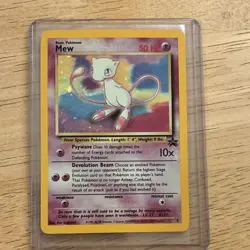 Mew 09/53 Wotc Promo Holo 2000 50 HP Ken Sugimori English Pokemon TCG - Image 3
