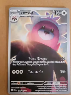 Bewear Illustration Rare Holo SV: Shrouded Fable 079/064 LP Pokemon TCG - Image 1