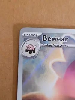 Bewear Illustration Rare Holo SV: Shrouded Fable 079/064 LP Pokemon TCG - Image 4