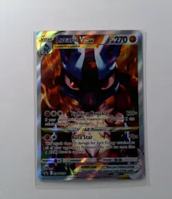 Pokemon TCG Lucario Vstar Sword & Shield Swsh291 Holo Promo - Image 1