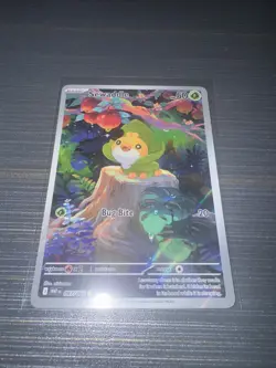 Pokemon TCG Sewaddle 087/086 White Flare Illustration Rare Near Mint - Image 1