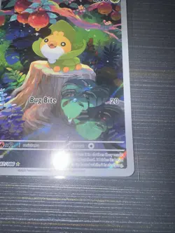 Pokemon TCG Sewaddle 087/086 White Flare Illustration Rare Near Mint - Image 4