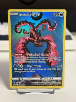 Galarian Moltres Swsh284 Sword And Shield Promo Black Star Pokemon (NEAR MINT) - Image 1