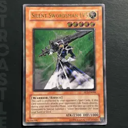 Silent Swordsman LV5 FET-EN008 Flaming Eternity Unlimited Ed Yu-Gi-Oh! TCG LP - Image 1