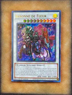 Yugioh Baronne de Fleur RA01-EN034 Ultra Rare 1st Ed NM - Image 1