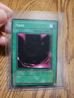 Yugioh Yami LOB-051 Legend Of Blue Eyes White Dragon Darker Color Variation NM - Image 1