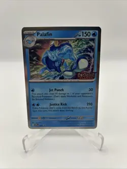 STAFF #036 Palafin Obsidian Flames Prerelease Promo Scarlet & Violet Pokemon TCG - Image 1