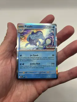 STAFF #036 Palafin Obsidian Flames Prerelease Promo Scarlet & Violet Pokemon TCG - Image 3