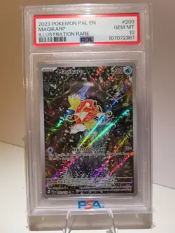 2023 Pokemon SV Paldea Evolved Magikarp #203/193 PSA 10 - Image 1