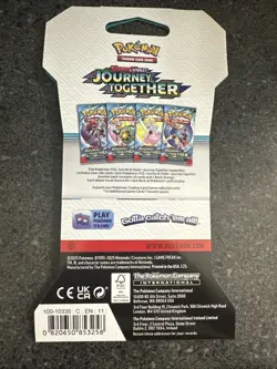 Pokemon Cards - S&V: Journey Together - BLISTER BOOSTER PACK New Sealed - Image 2