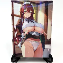 Mushoku Tensei Eris Boreas Greyrat Sexy Anime Waifu Maid Girl Goddess Story Card - Image 2