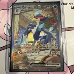 Pokemon Card Quaquaval ex 260/193 Paldea Evolved Special Illustration Rare NM - Image 1
