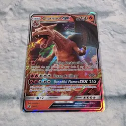 Charizard GX SM195 Promo Holo Rare 250 HP Dragon Stage 2 Pokemon TCG Card NM - Image 1